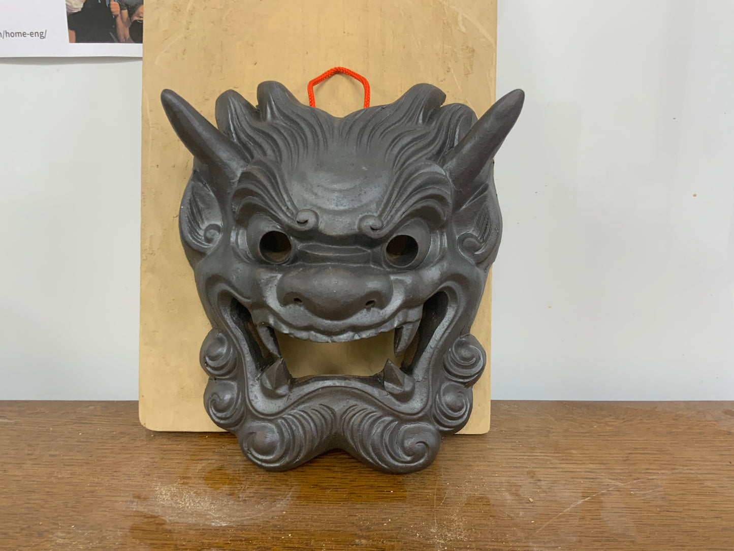 Wall art oni color collection mad black 黒