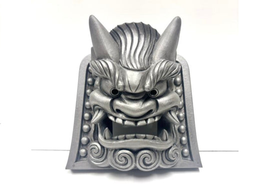 A masterpiece onigawara made by master craftsmen