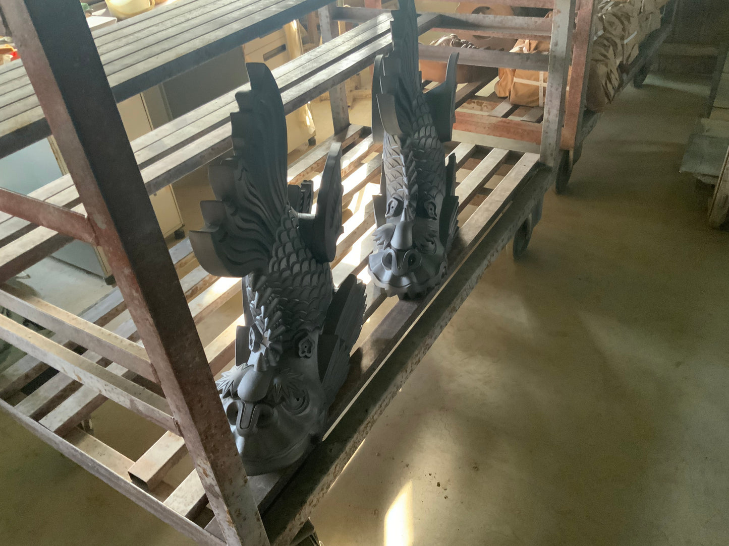 Sold Syachihoko pea handmade craft one item