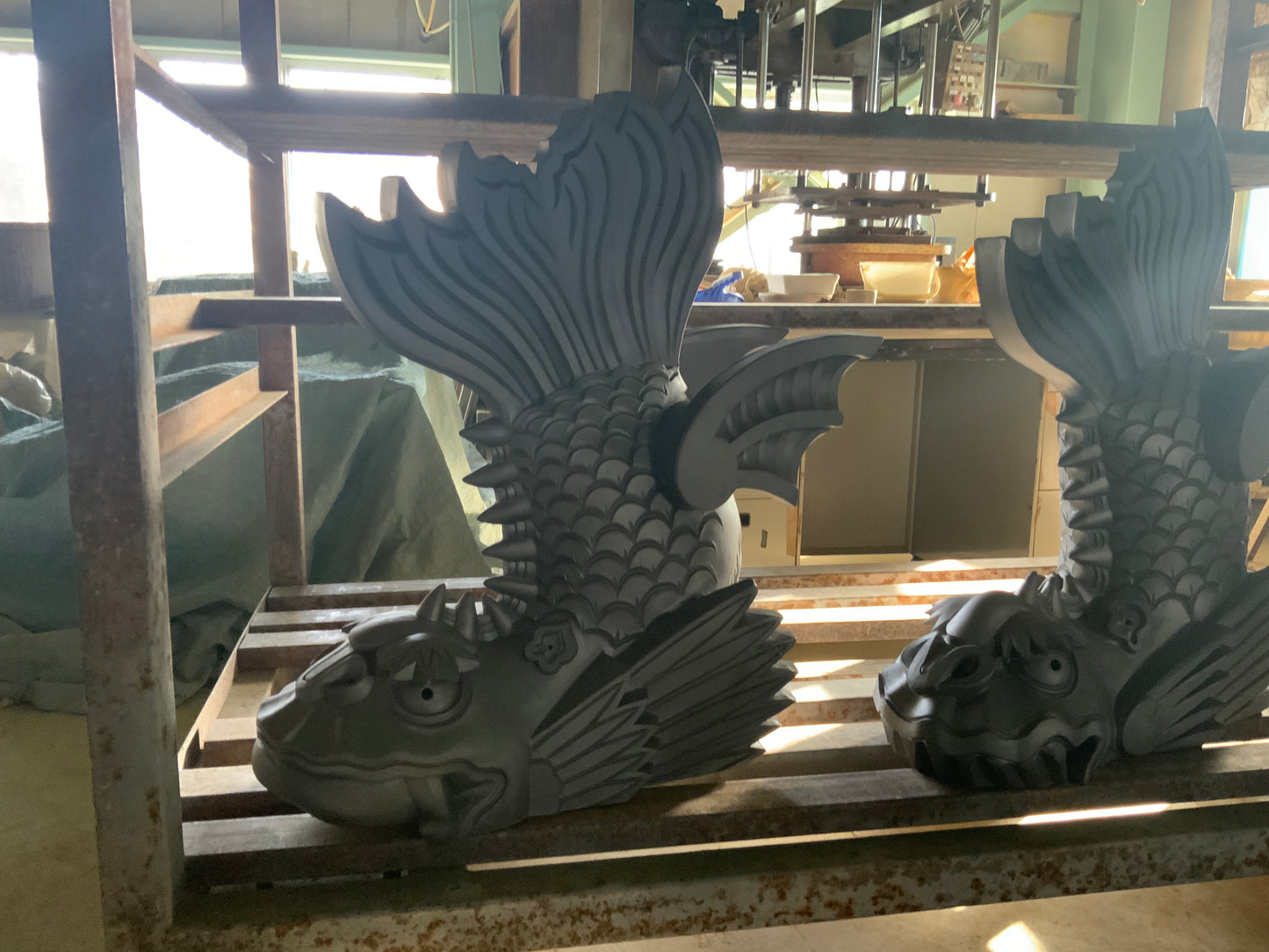 Sold Syachihoko pea handmade craft one item