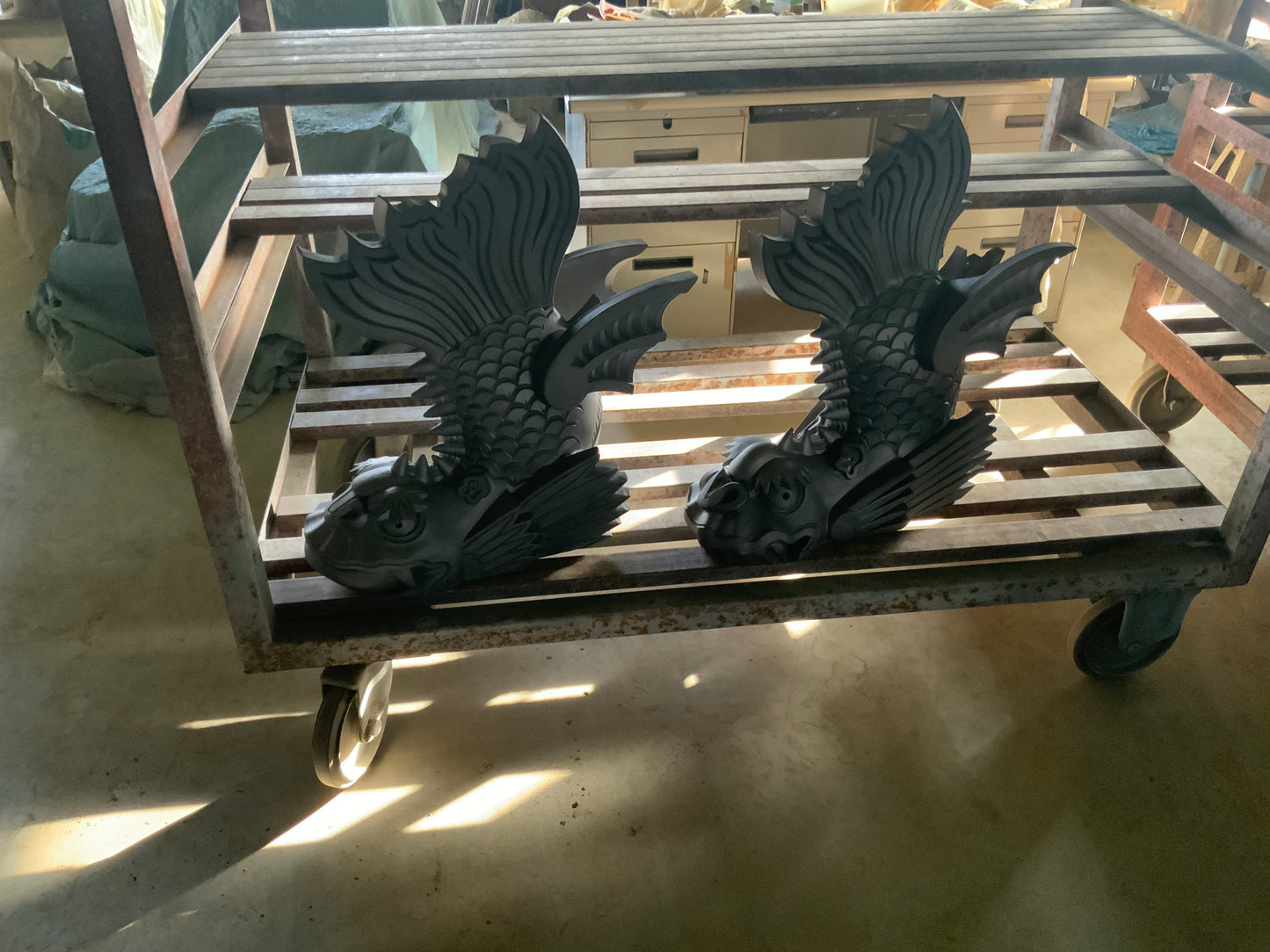 Sold Syachihoko pea handmade craft one item