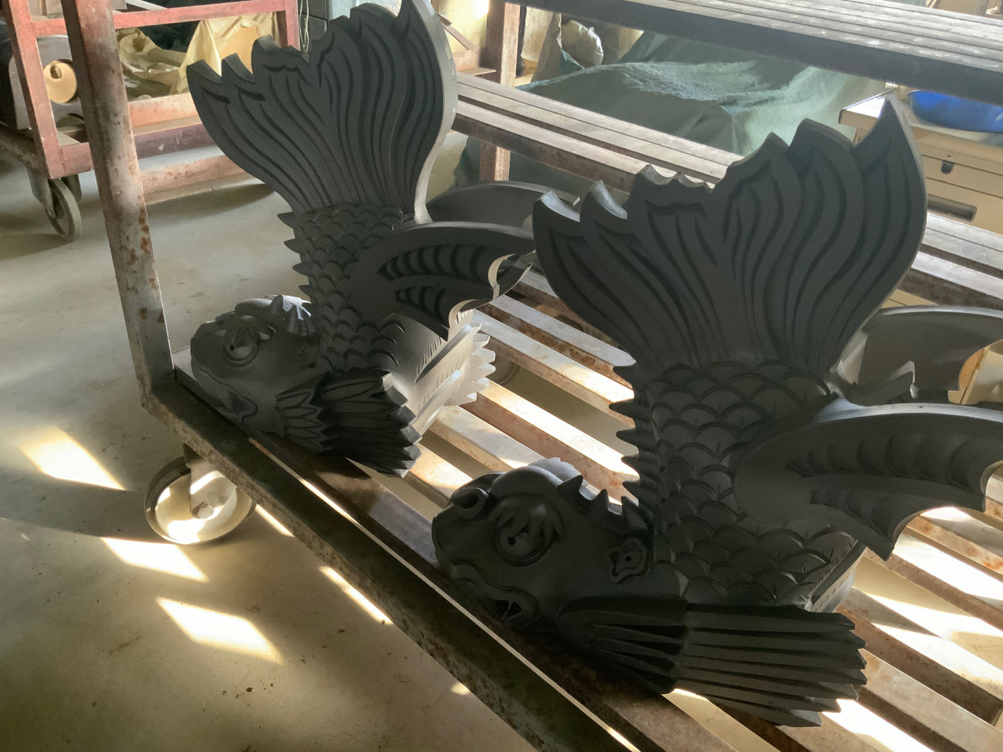 Sold Syachihoko pea handmade craft one item