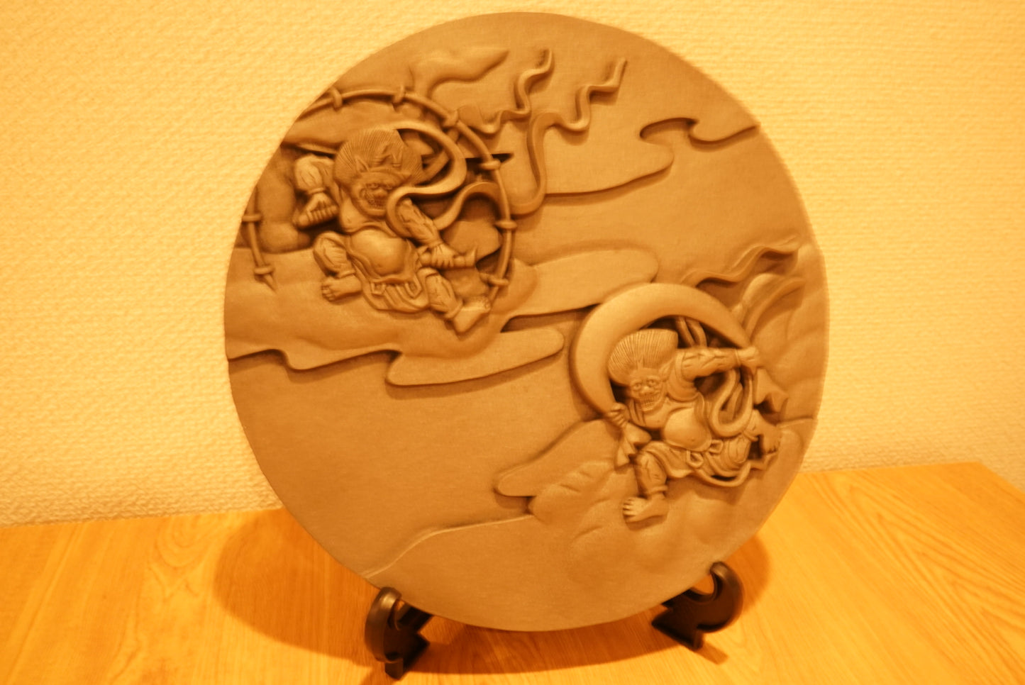 Japanese wind god thunder god