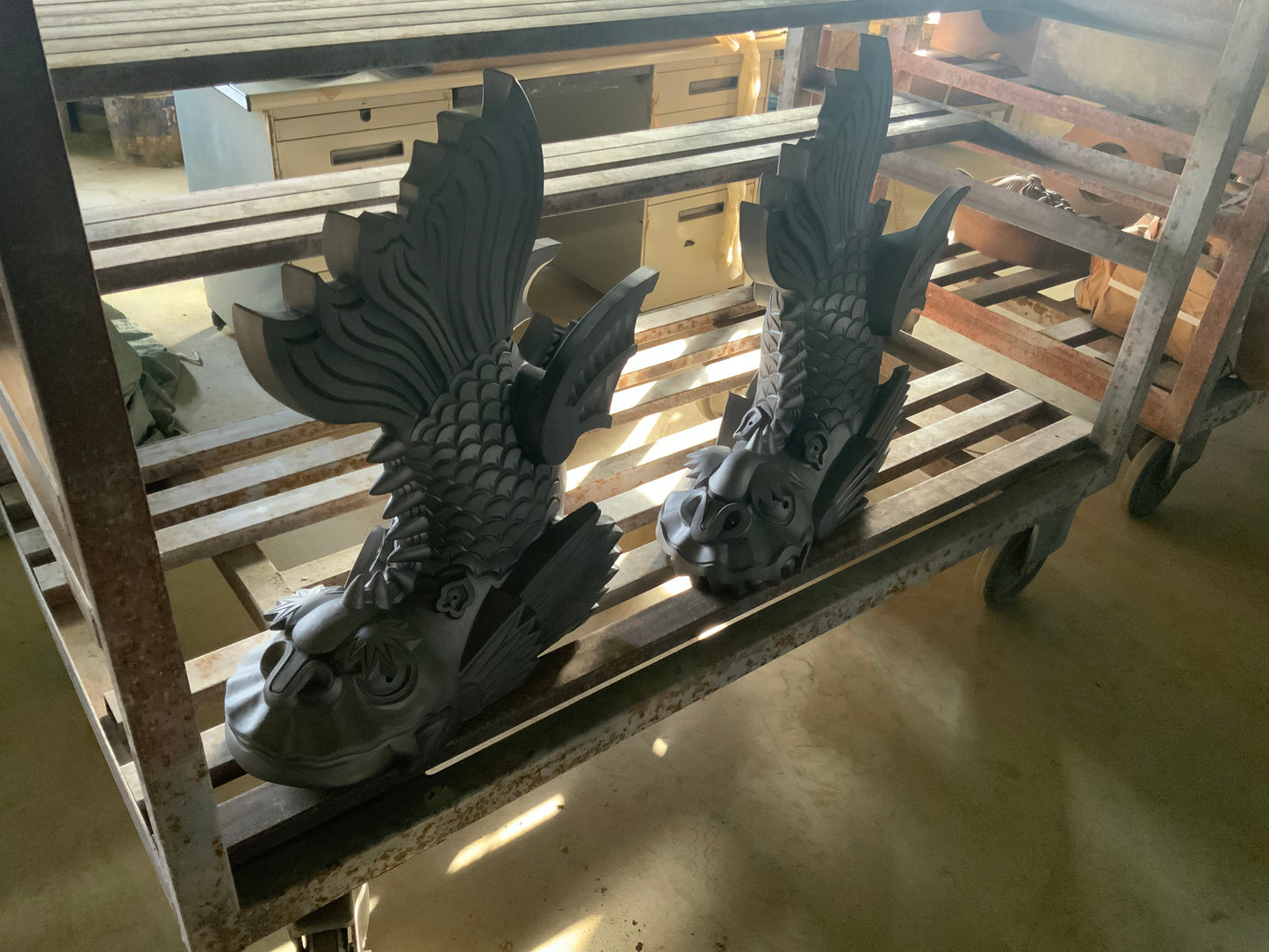 Sold Syachihoko pea handmade craft one item