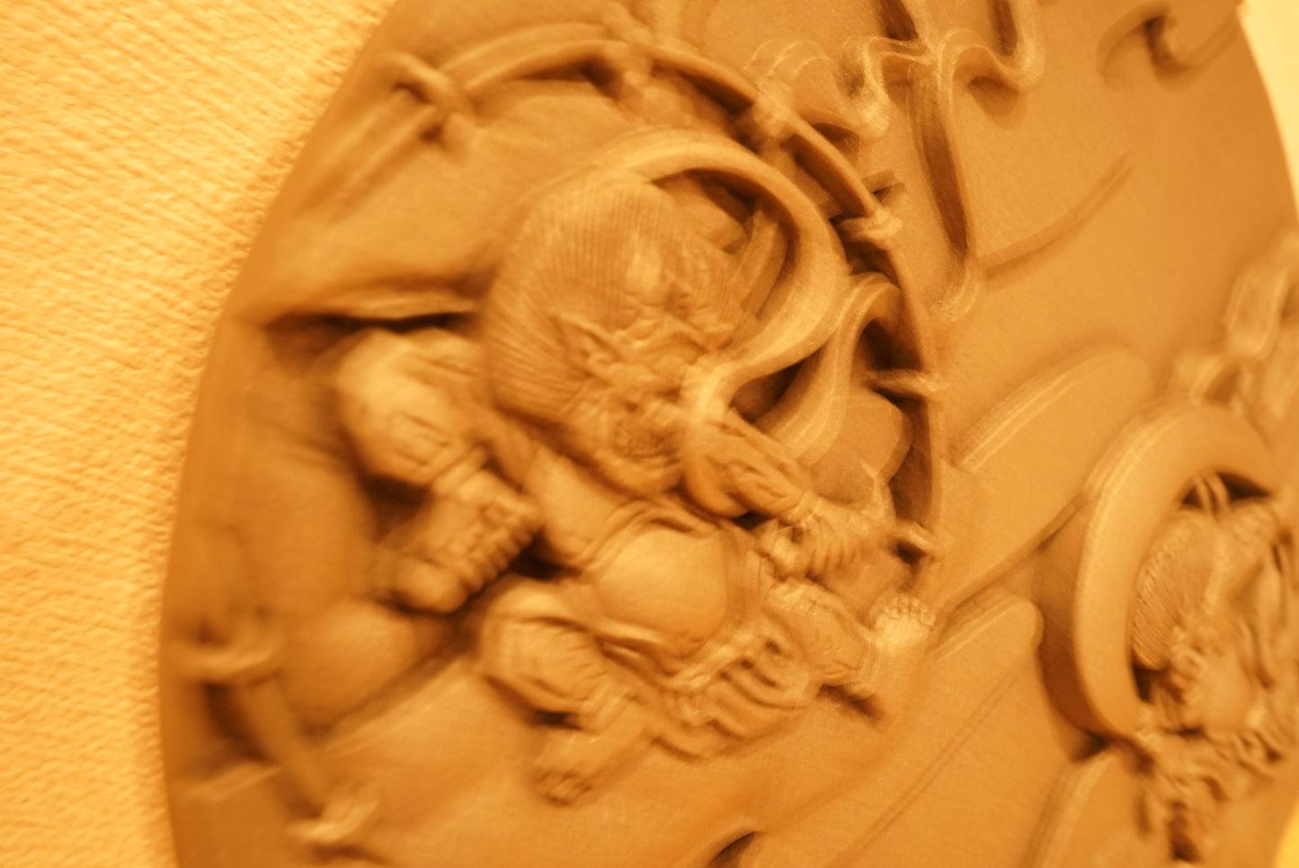 Japanese wind god thunder god