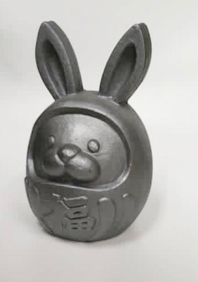 Rabbit daruma cute statue