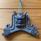 Japanese onigawara roof tile