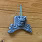 Japanese onigawara roof tile
