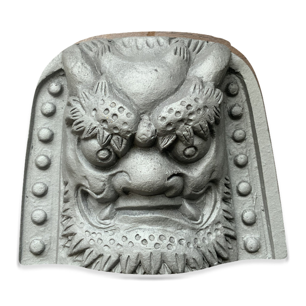 Japanese onigawara roof tile