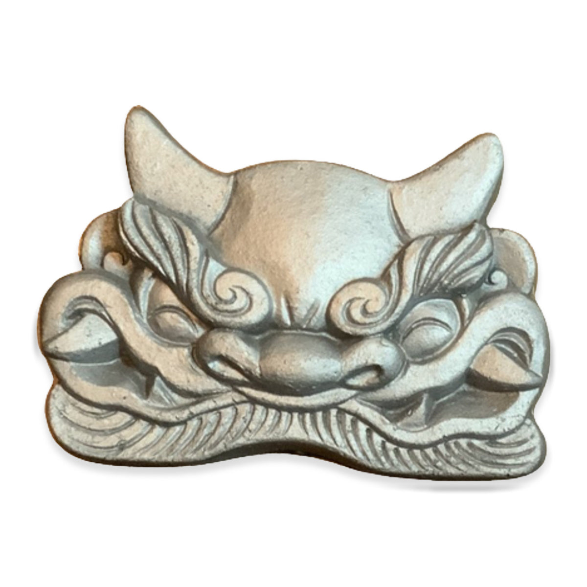 Japanese onigawara roof tile