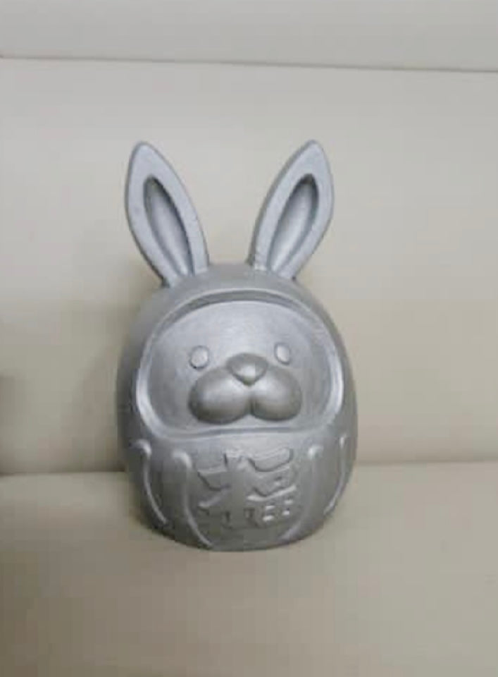 Rabbit daruma cute statue