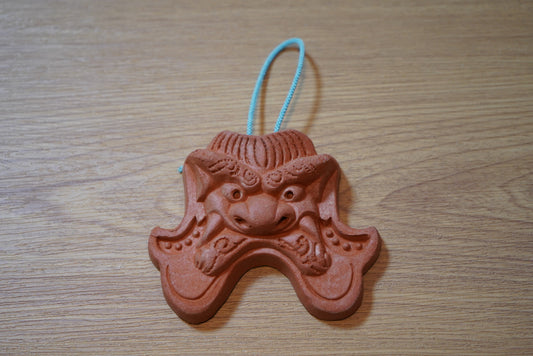 Japanese Mini ornament oni Orange