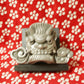 Japanese craftman make interior art Oni