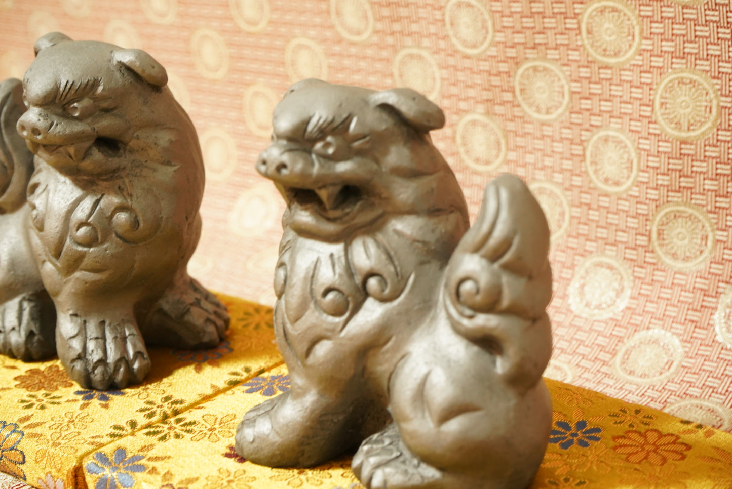 Guardian IBUSHI shisi lion ornament 1set