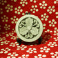 Japanese SAMURAI family crest  ornament tsurugashiwa