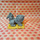 Guardian IBUSHI shisa lion ornament set
