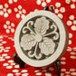 Japanese SAMURAI family crest  ornament tsurugashiwa