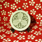 Japanese SAMURAI family crest  ornament tsurugashiwa