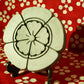　Japanese SAMURAI family crest room ornament 織田　odamokkou2