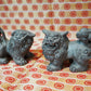 Guardian IBUSHI shisa lion ornament set