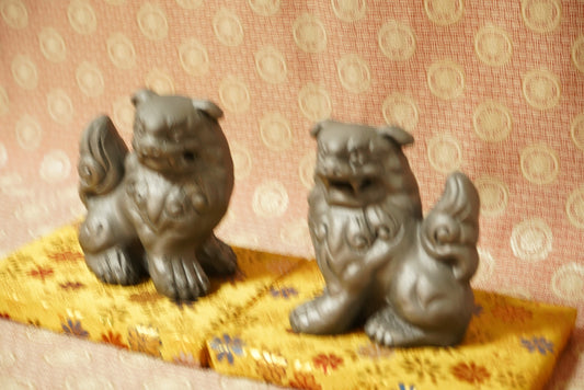 Guardian IBUSHI shisi lion ornament 1set